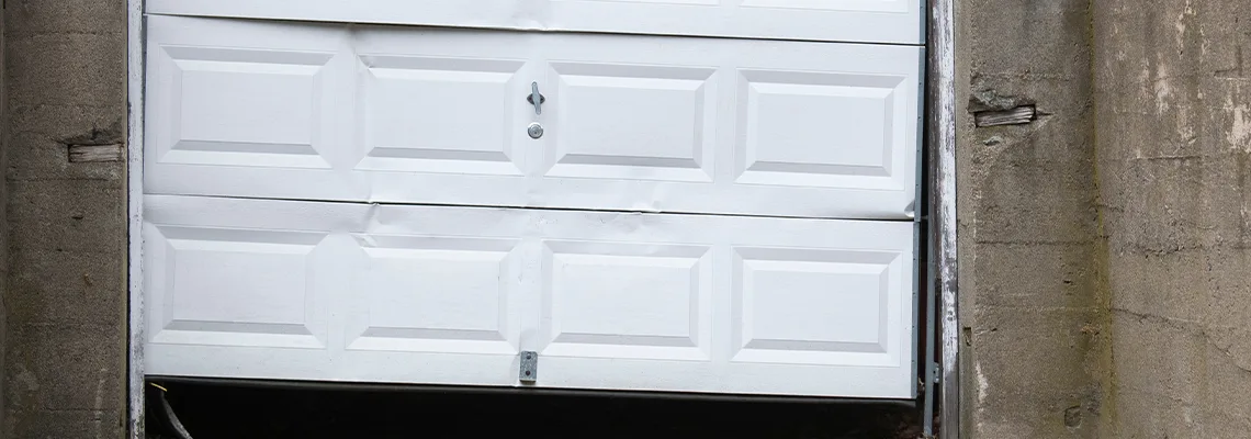 Garage Door Got Hit By A Car Dent Removal in Deltona, FL