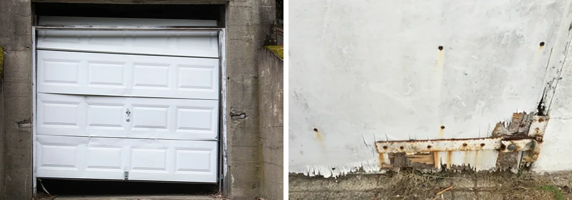 Rotten Commercial Garage Door Repair in Deltona, FL